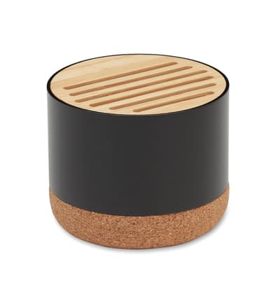 Recycled Bamboo Cork And Aluminium Speaker