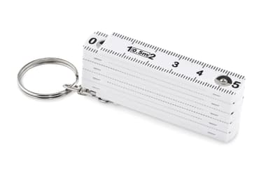 Carpenters Ruler Key Ring 50cm