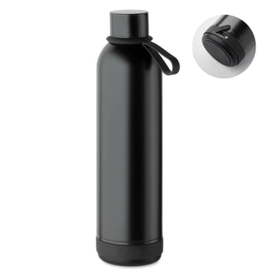 Recycled Stainless Steel Double Wall Water Bottle 500ml