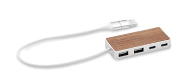 Recycled Usb Hub 4 Ports 27,5 Cm