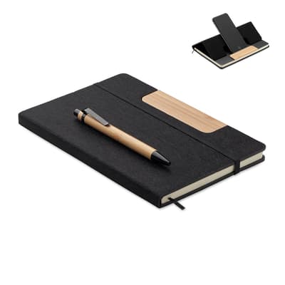 Recycled Bamboo A5 Rpet Notebook Set