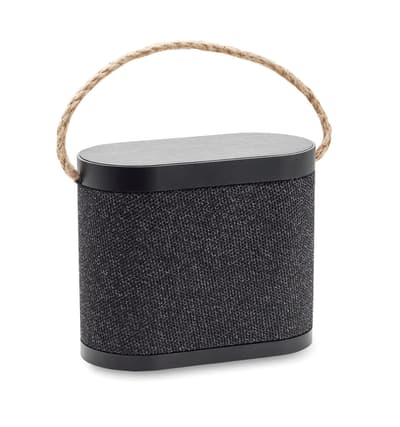 Bamboo RPET 15w Wireless Charger Speaker
