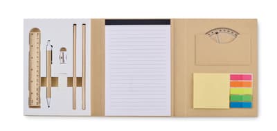 Recycled Stationary Set With Notepad