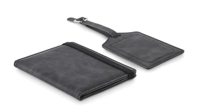 Passport And Luggage Tag Set