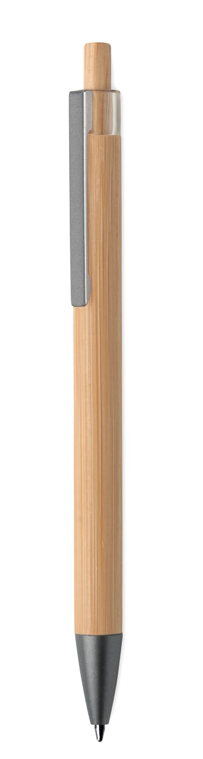 Push Button Bamboo Pen