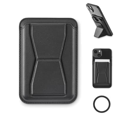 Magnetic Pu Cardholder