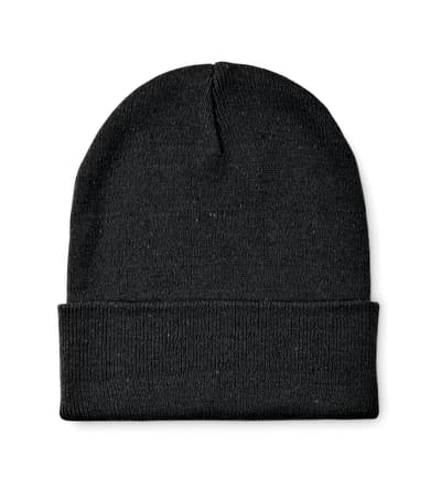 Knitted Beanie With Cuff