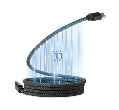 Braided Magnetic Cable In Rpet