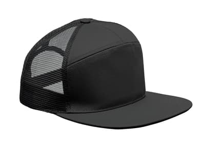 7 Panel Flat Visor Cap