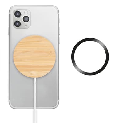 Bamboo Magnetic Wireless Charger 10w