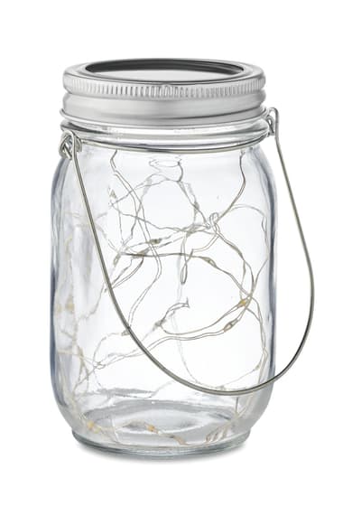 Solar Mason Jar Outdoor Lamp
