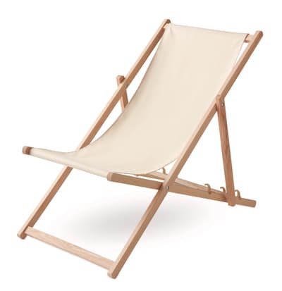 Beach Chair In Wood