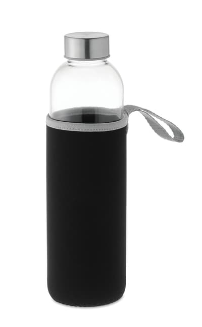 Glass Water Bottle In Pouch 750ml