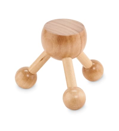 Hand Held Massager In Wood