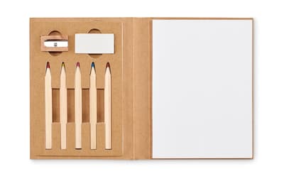 Recycled Kids 60 Sheet Drawing Set