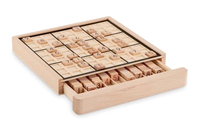 Wooden Sudoku Board Game