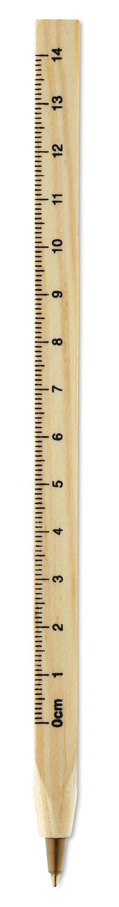 Wooden Ruler Pen