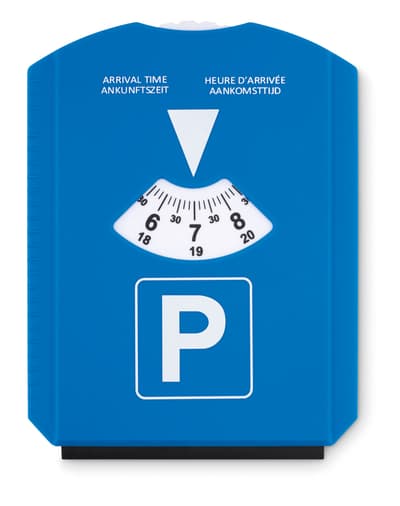 Ice Scraper In Parking Card