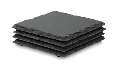 Slate Coasters With Eva Bottom