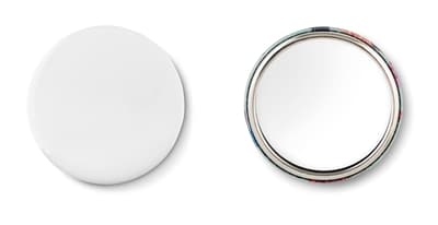 Mirror Button Metal