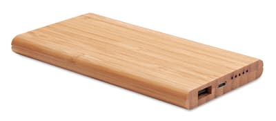 Bamboo Powerbank 6000mah 10w