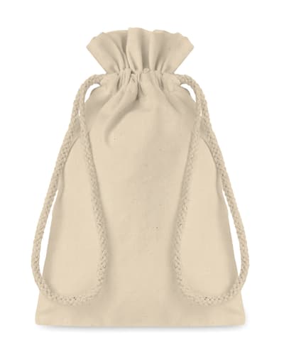 Small Cotton Draw Cord Bag
