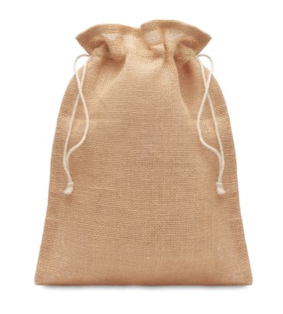 Small Jute Gift Bag 14 X 22 Cm