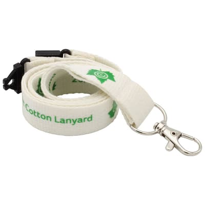 15mm Organic Cotton Lanyard