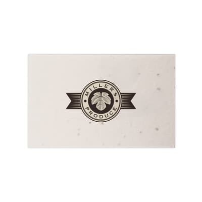Seed Paper Business Card