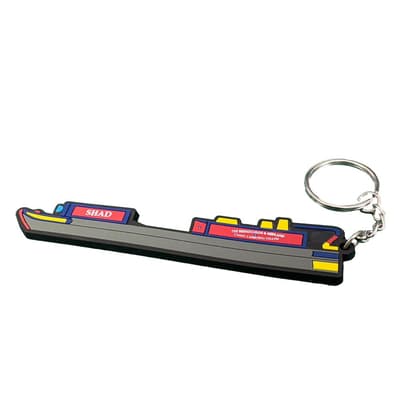 Soft PVC Keyring (80mm)