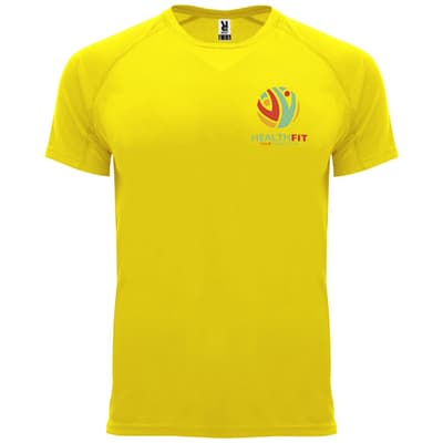 Custom Branded Bahrain 135 g/m2 short sleeve men's sports t-shirt