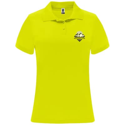 Custom Branded Monzha 150 g/m² short sleeve women's sports polo