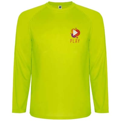 Custom Branded Montecarlo 150 g/m² long sleeve men's sports t-shirt