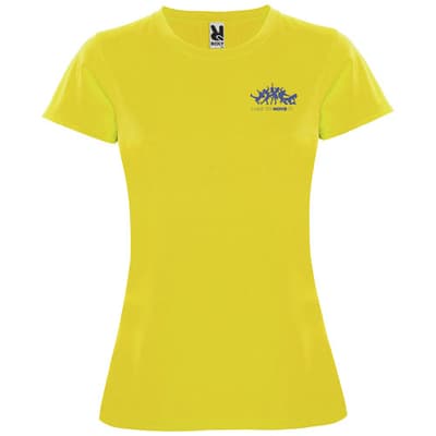 Custom Branded Montecarlo 150 g/m² short sleeve women's sports t-shirt