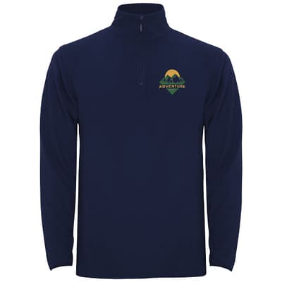 Custom Branded Himalaya men's quarter zip fleece jacket