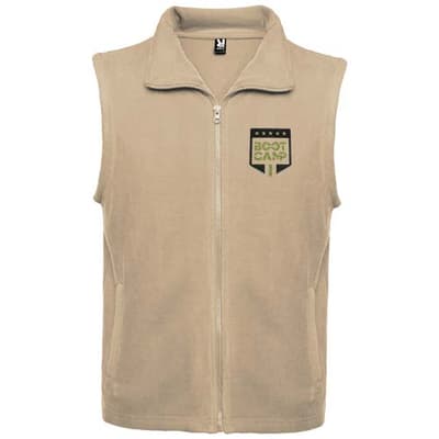 Custom Branded Bellagio unisex fleece bodywarmer