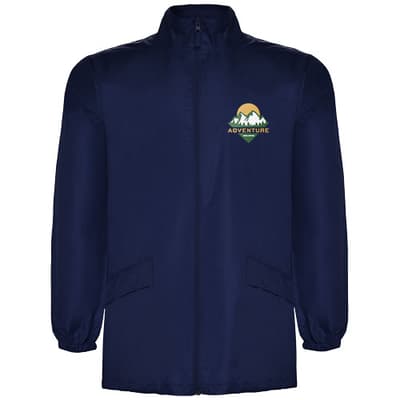 Custom Branded Escocia unisex lightweight rain jacket