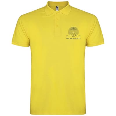 Custom Branded Star 200 g/m² short sleeve men's polo