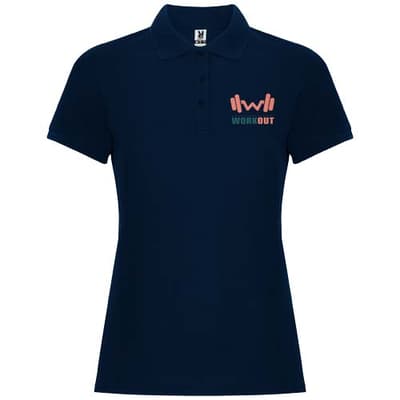 Custom Branded Pegaso Premium 220 g/m² short sleeve women's polo
