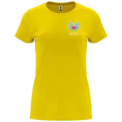 Custom Branded Capri 170 g/m² short sleeve women's t-shirt