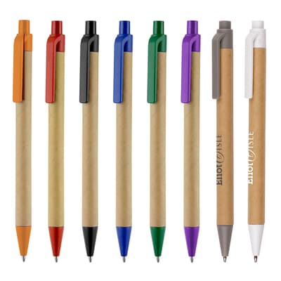 Hale Card Ball Pen with Recyclable Plastic trim