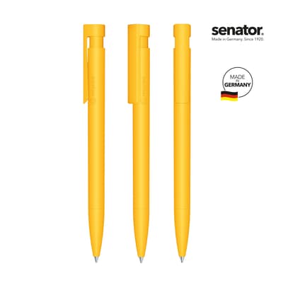 Branded Senator Liberty Matt Recycled push  ball pen