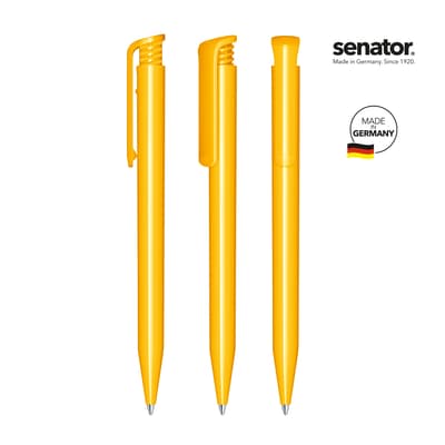 Promotional Senator Super Hit Polished Basic with soft grip push Ball pen