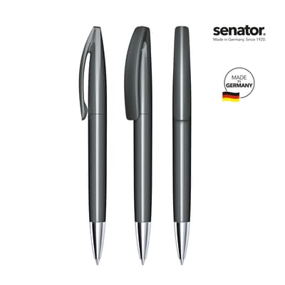 Promotional Senator  Bridge polished with a metal tip twist Ball pen