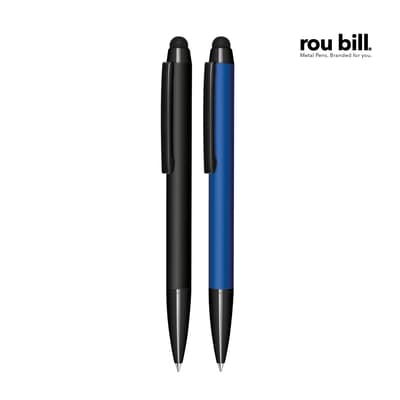 Promotional Senator  Attract Soft Touch twist Ball Pen with Touch Pad