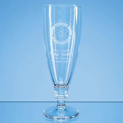 Custom Printed 0.385ltr Harmony Beer Glass