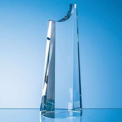 Promotional 28cm Optical Crystal Summit Award