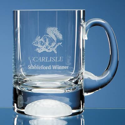 Custom Printed 1pt Handmade Golf Ball Base Tankard