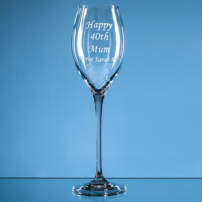 Promotional 280ml Infinity Prosecco Glass