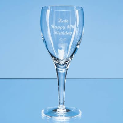 Custom Printed 225ml Michelangelo Red Wine Glass